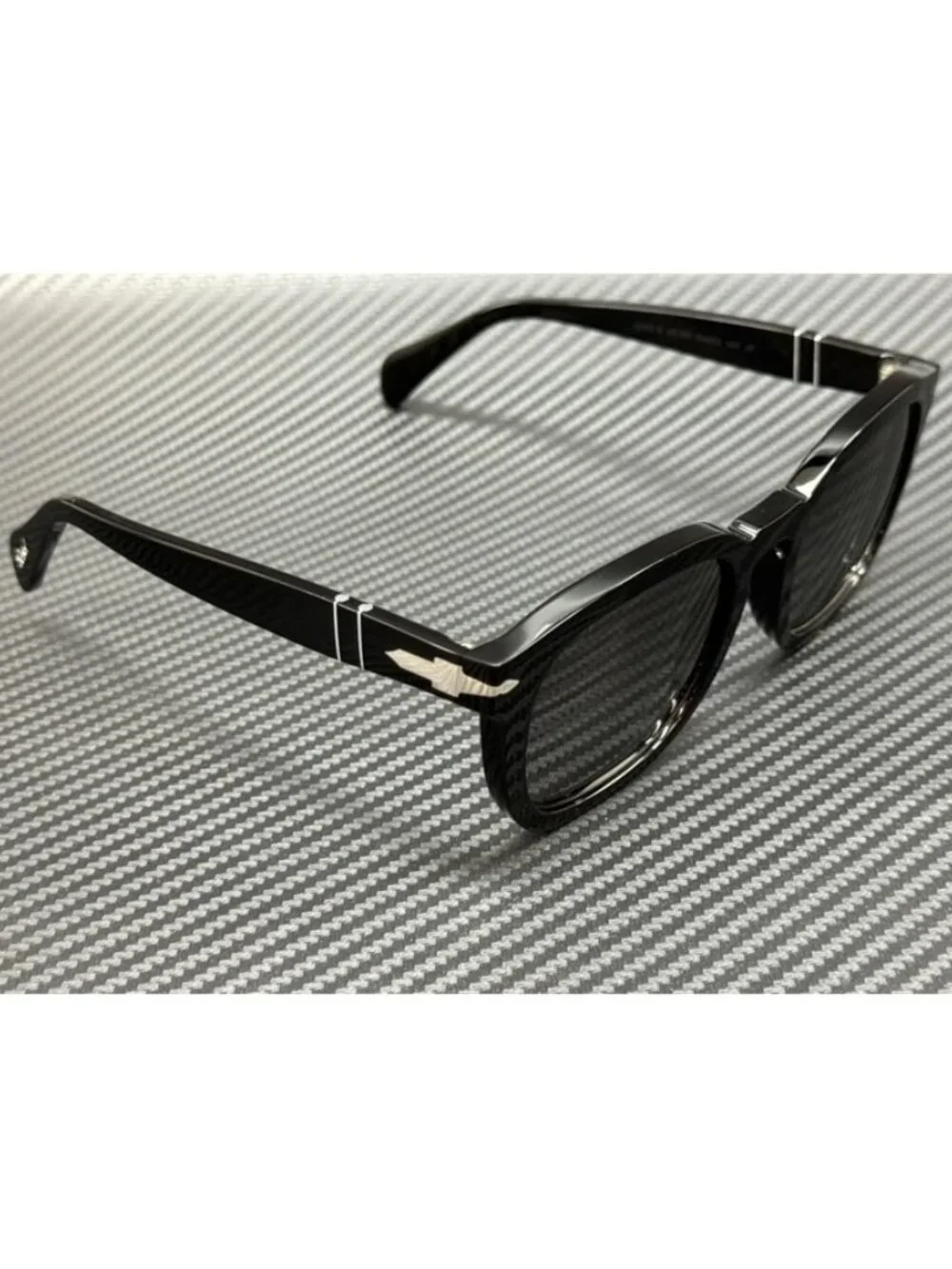 New Persol Men Black Sunglasses 54-22-145